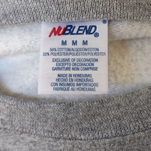 Feminist Grey Jerzees NuBlend Sweatshirt Sz M - Picture 4 of 6
